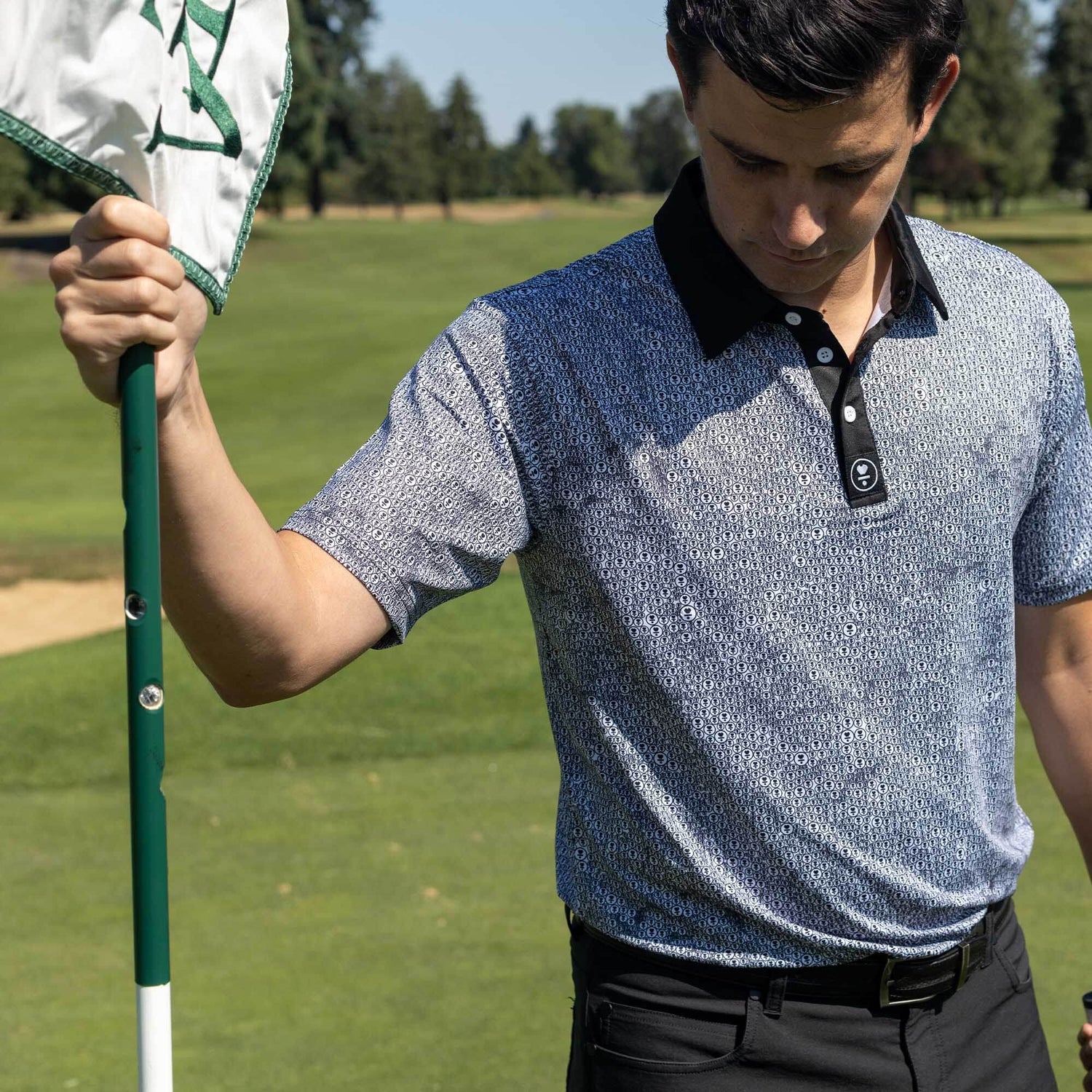 L.A.B. Golf 16K Icons Polo