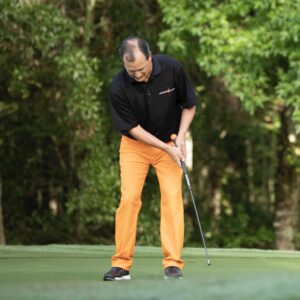 Orange Whip Putter Blade