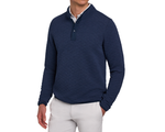Sullivan Quarter-Snap - Heathered Navy Blue