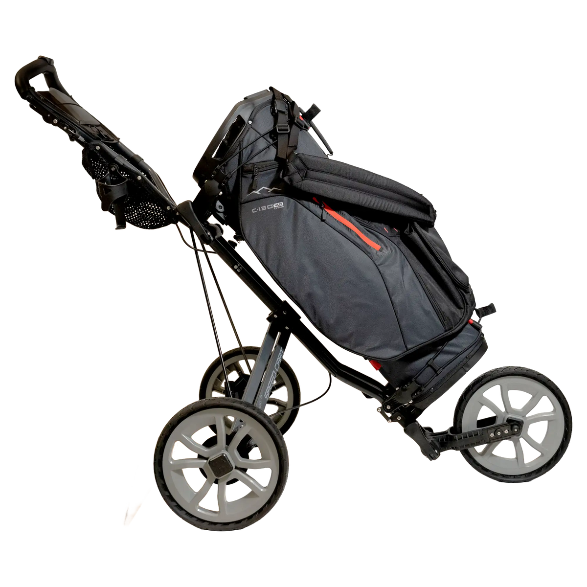 Sun Mountain Speed Cart X Push Cart - Black-Gunmetal