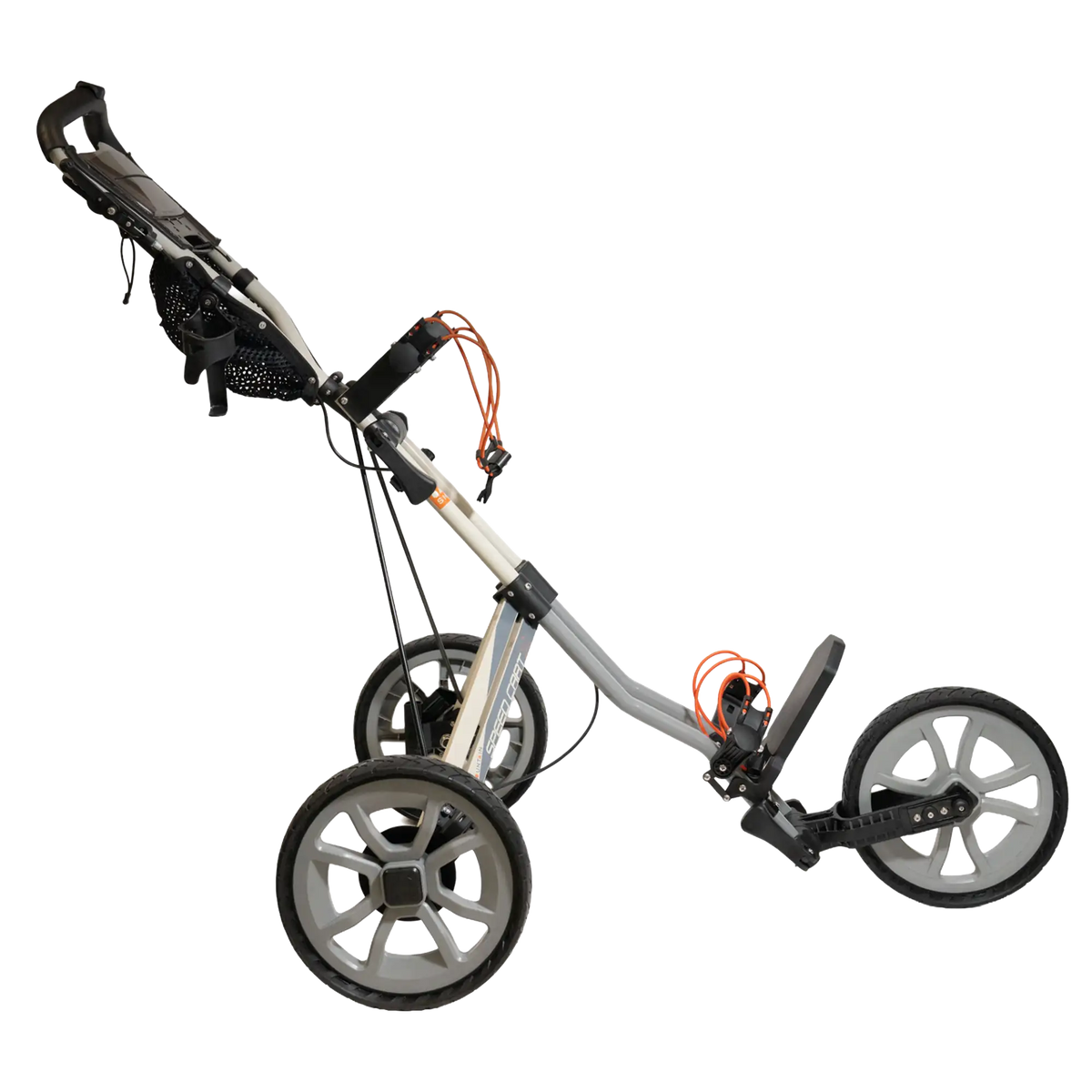 Sun Mountain Speed Cart X Push Cart - Steel-Fog