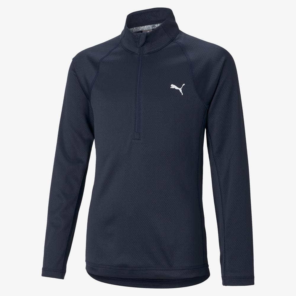 PUMA Girls Quarter Zip Pull Over