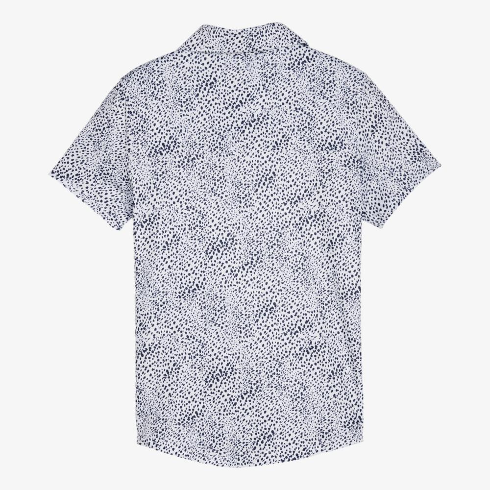 PUMA Microdot Girls Short Sleeve Polo Shirt