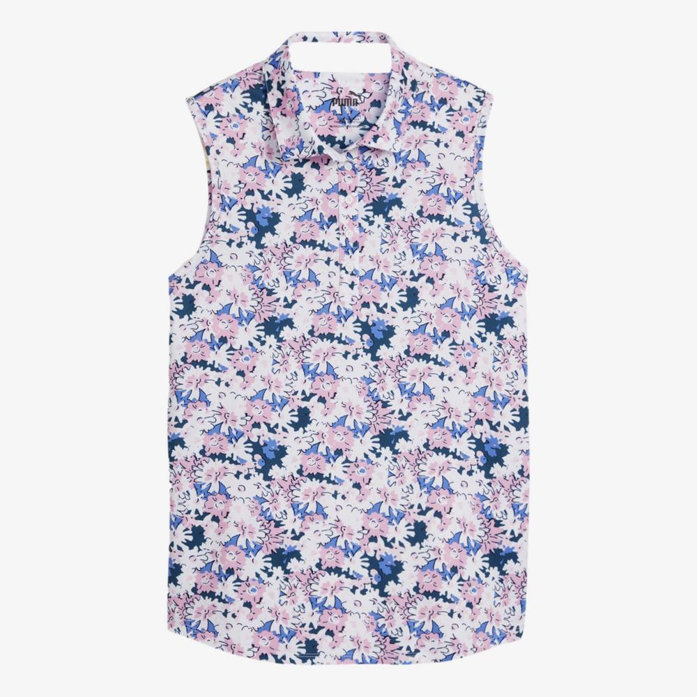 PUMA MATTR Bloom Sleeveless Polo Shirt