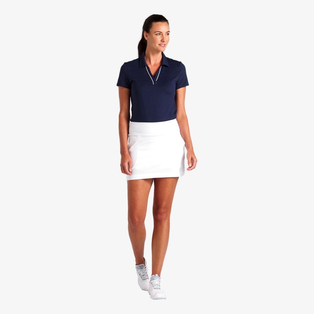 PUMA CLOUDSPUN Piped Short Sleeve Polo Shirt