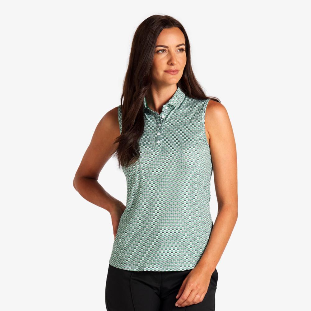 PUMA MATTR Palm Deco Sleeveless Polo Shirt