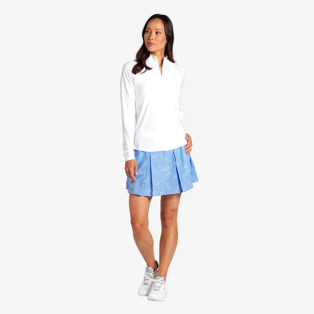 PUMA YOU-V Solid Quarter Zip Pull Over