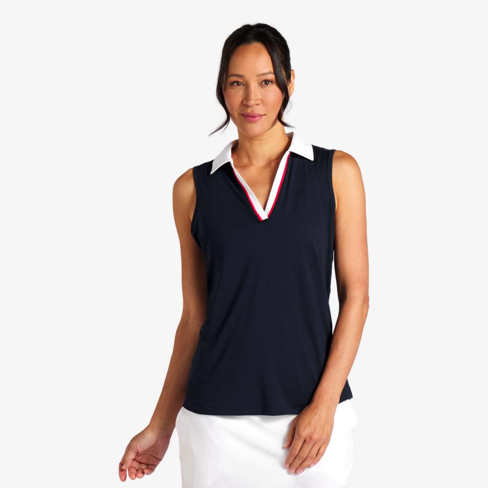 PUMA Volition Piped Sleeveless Polo Shirt