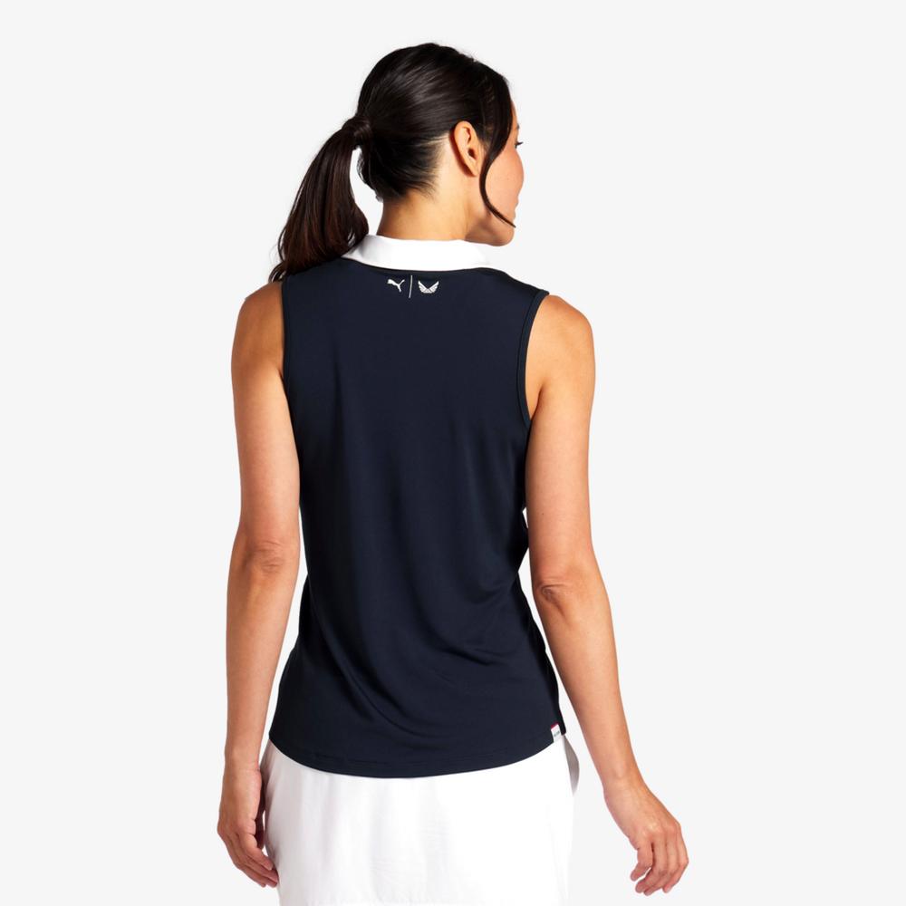 PUMA Volition Piped Sleeveless Polo Shirt
