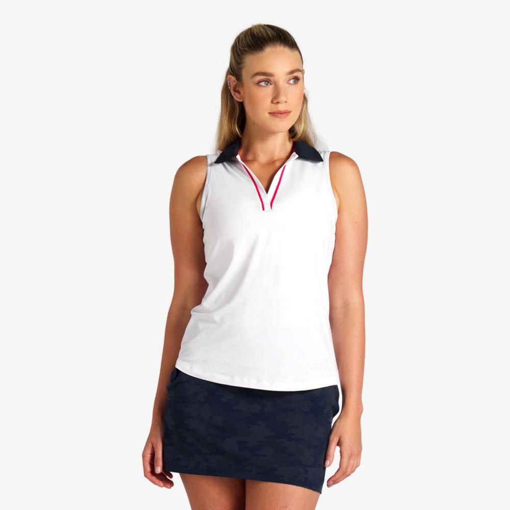 PUMA Volition Piped Sleeveless Polo Shirt
