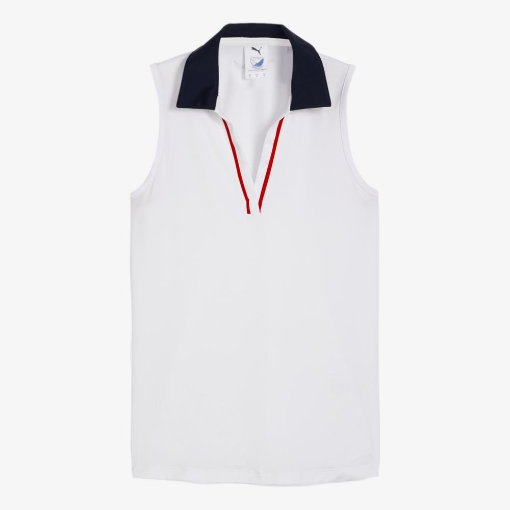 PUMA Volition Piped Sleeveless Polo Shirt