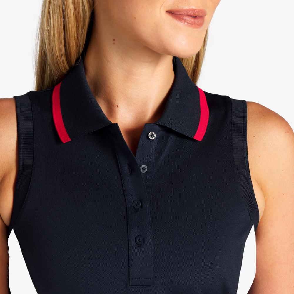 PUMA Volition Colorblock Sleeveless Pique Dress