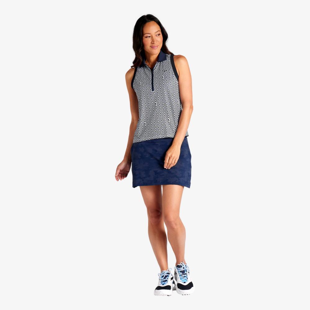 PUMA PTC Resort Geo Sleeveless Polo Shirt