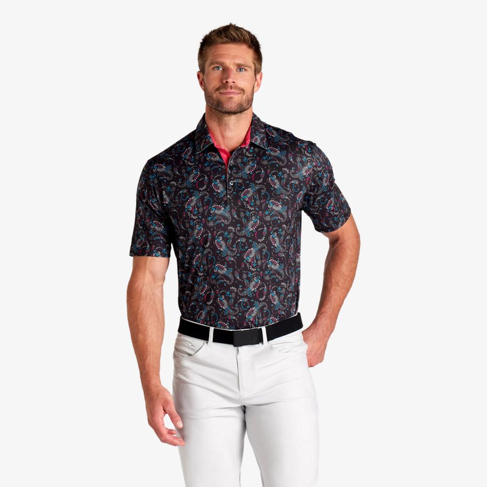PUMA CLOUDSPUN Paisley Golf Polo