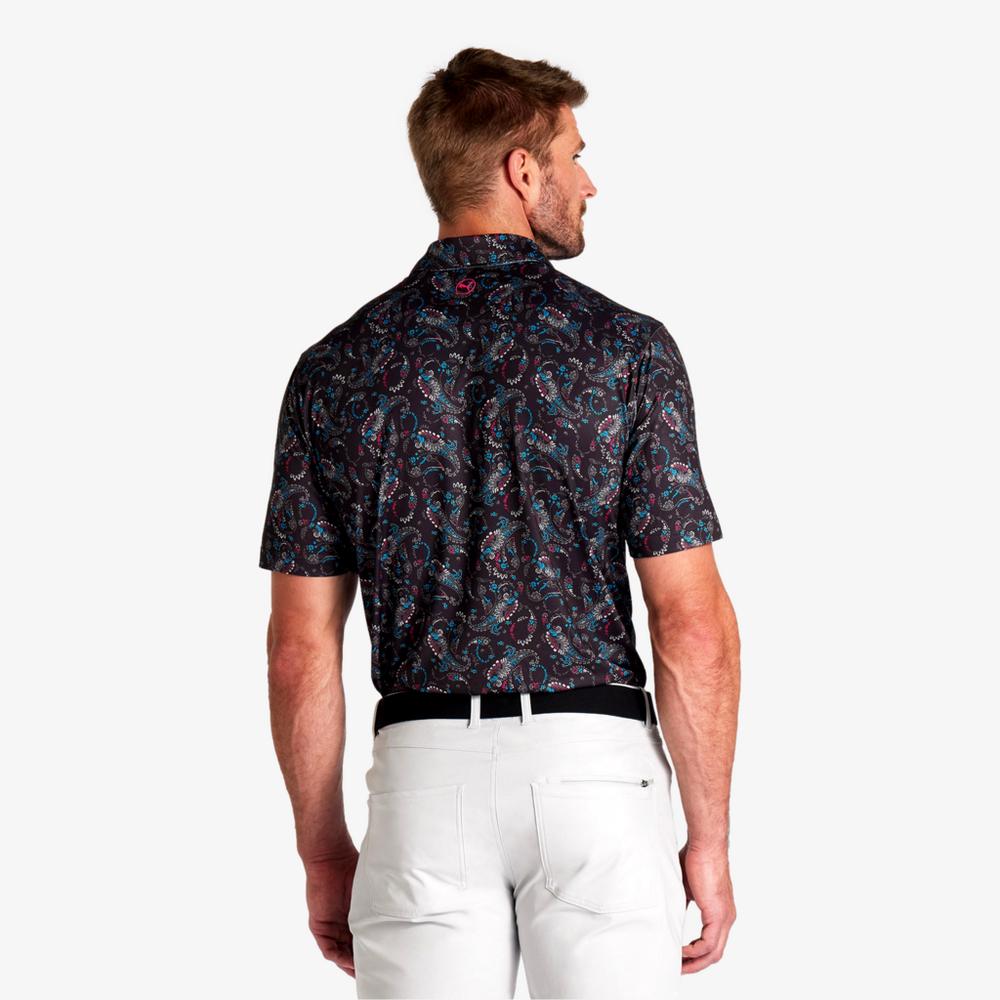 PUMA CLOUDSPUN Paisley Golf Polo