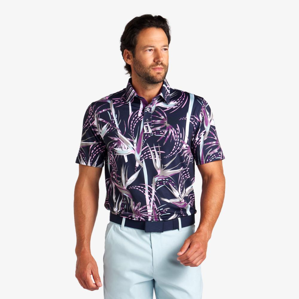 PUMA MATTR Birds of Paradise Golf Polo