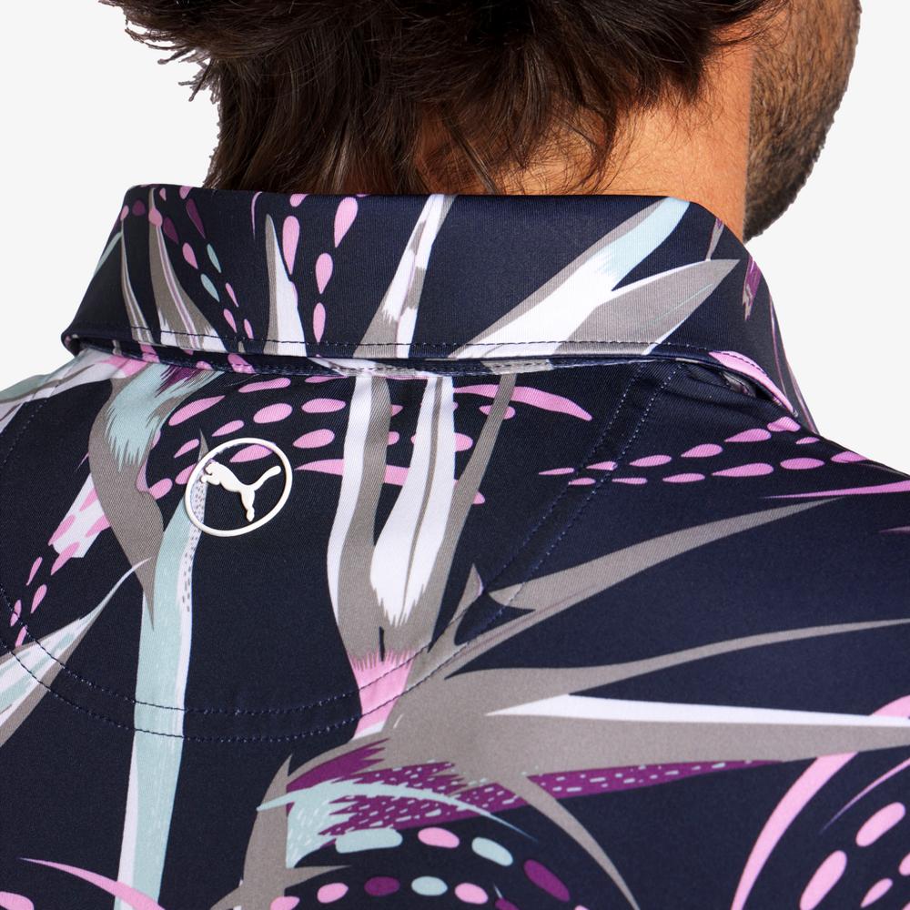 PUMA MATTR Birds of Paradise Golf Polo