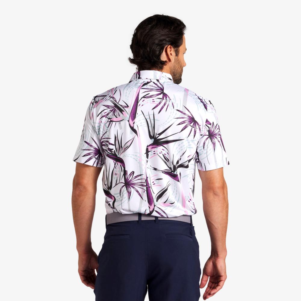 PUMA MATTR Birds of Paradise Golf Polo