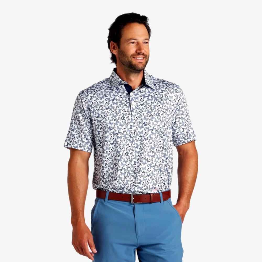 PUMA S24D4: Cloudspun Butterflies Polo
