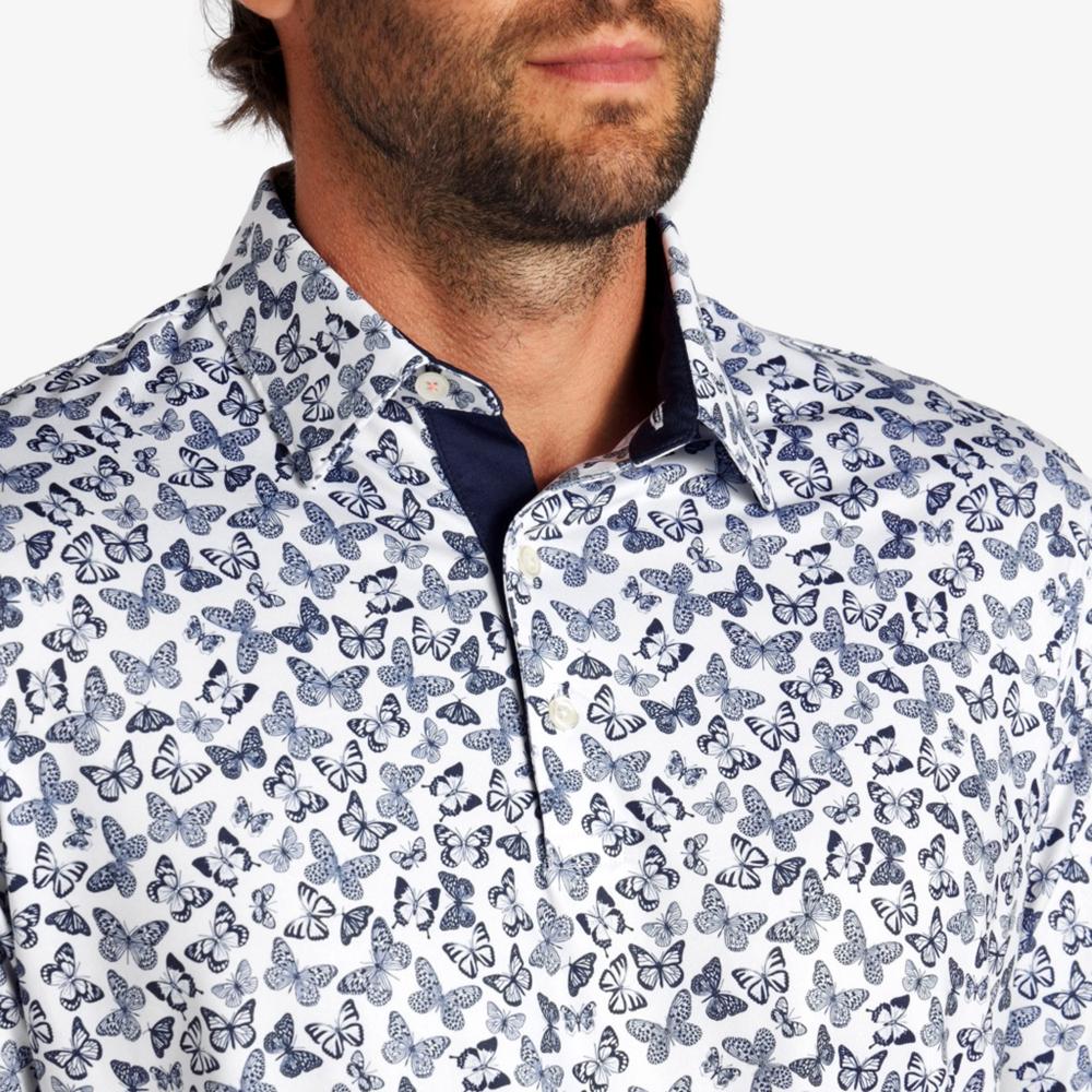 PUMA S24D4: Cloudspun Butterflies Polo