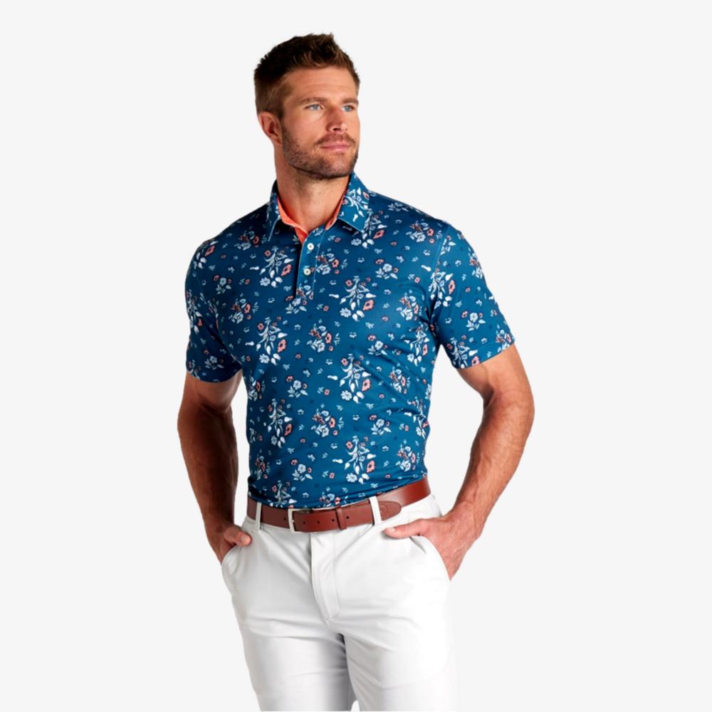 PUMA S24D4: Pique Heirloom Floral Polo