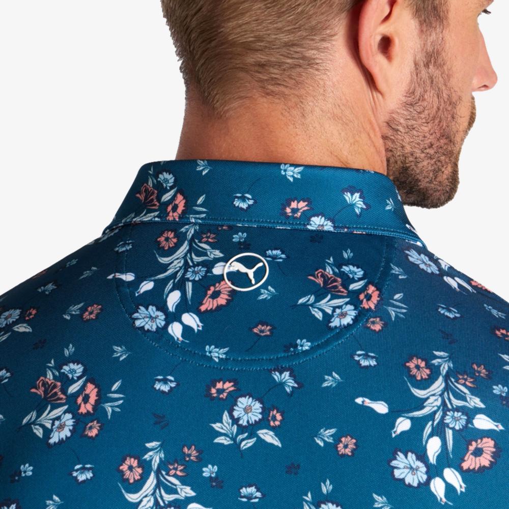 PUMA S24D4: Pique Heirloom Floral Polo