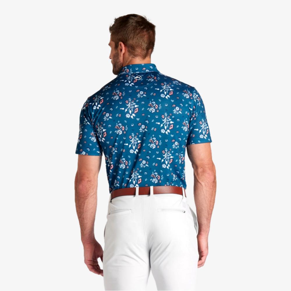 PUMA S24D4: Pique Heirloom Floral Polo