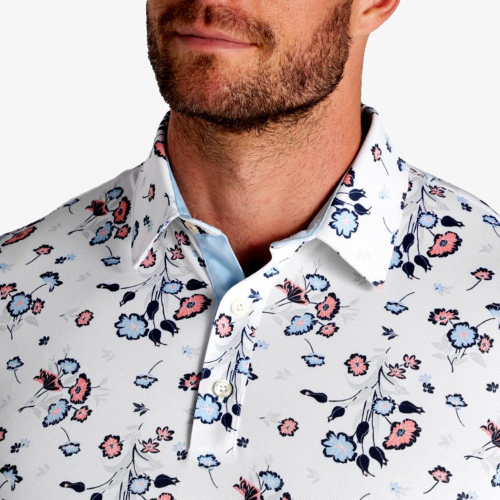 PUMA S24D4: Pique Heirloom Floral Polo