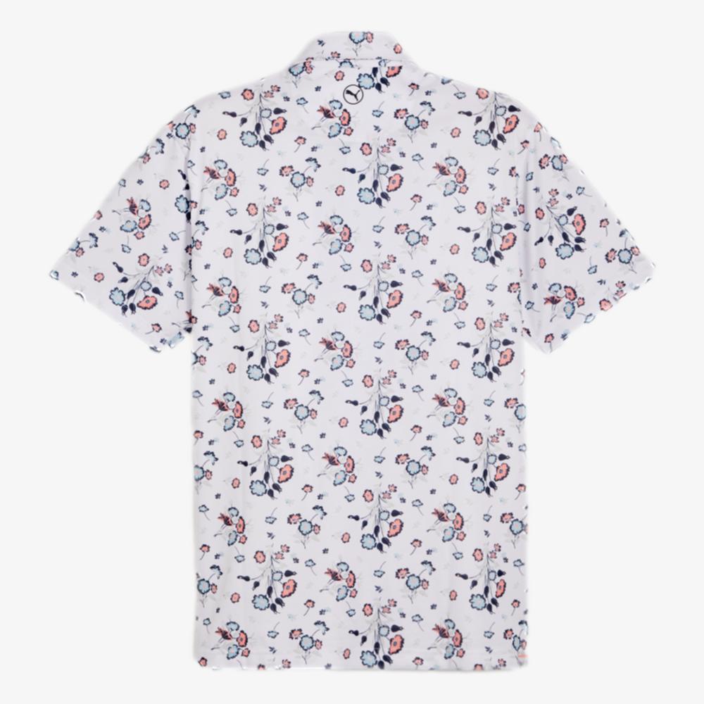 PUMA S24D4: Pique Heirloom Floral Polo