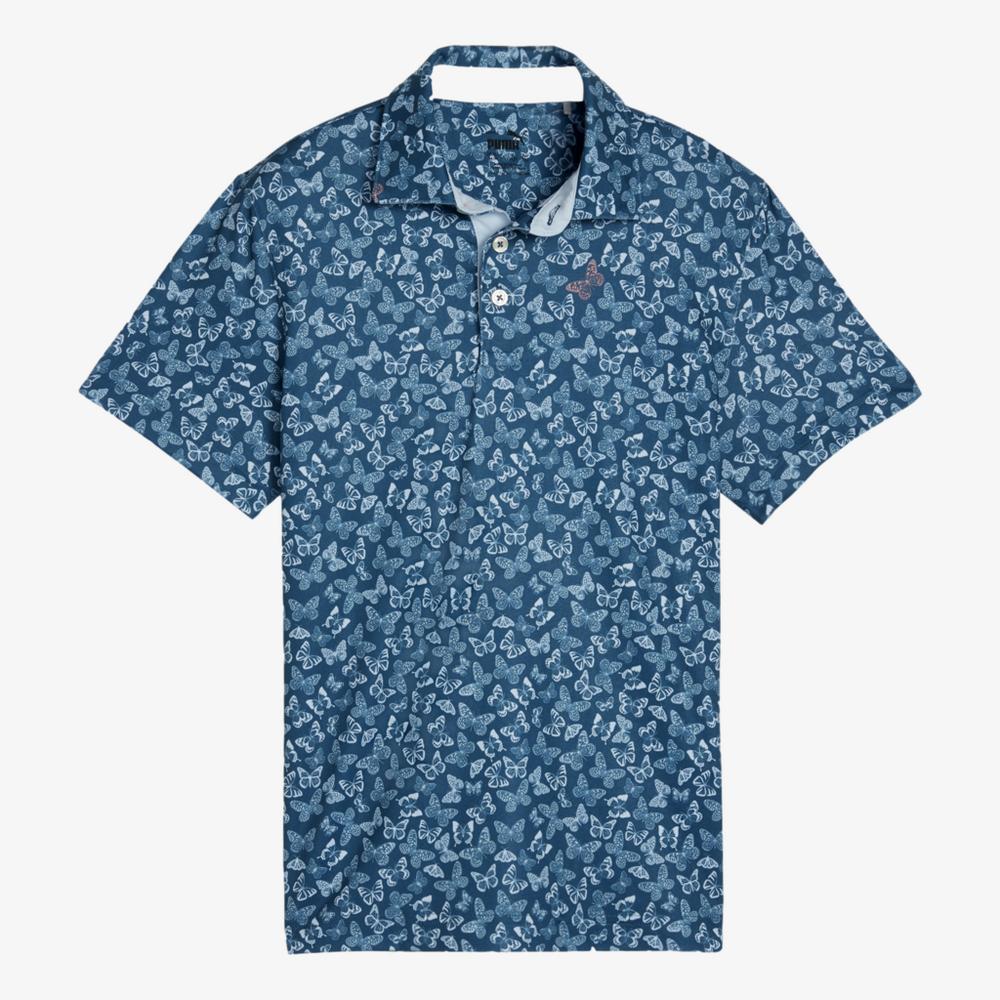 PUMA Cloudspn Butterfly Youth Golf Polo