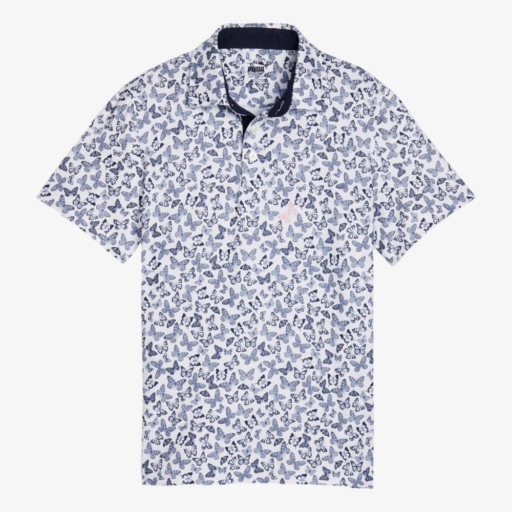 PUMA Cloudspn Butterfly Youth Golf Polo