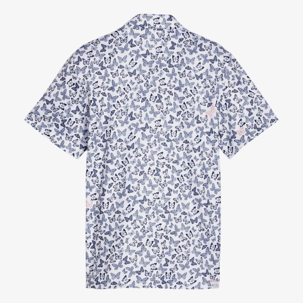 PUMA Cloudspn Butterfly Youth Golf Polo
