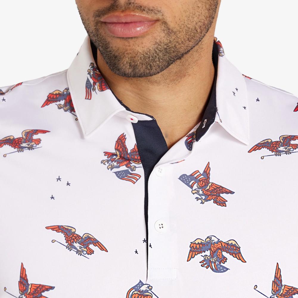 PUMA Volition Flying Eagles Short Sleeve Polo Shirt