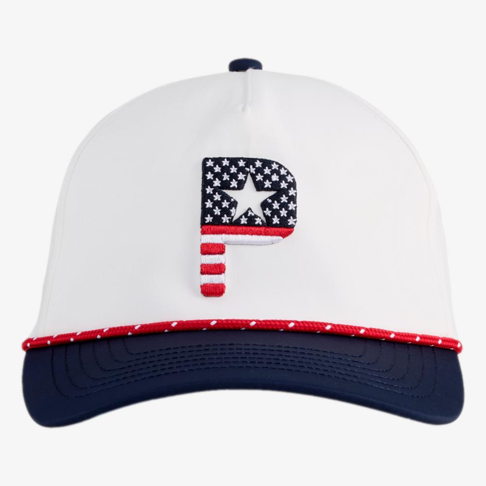PUMA Pars And Stripes 5 Panel Golf Cap