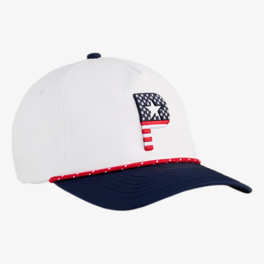 PUMA Pars And Stripes 5 Panel Golf Cap