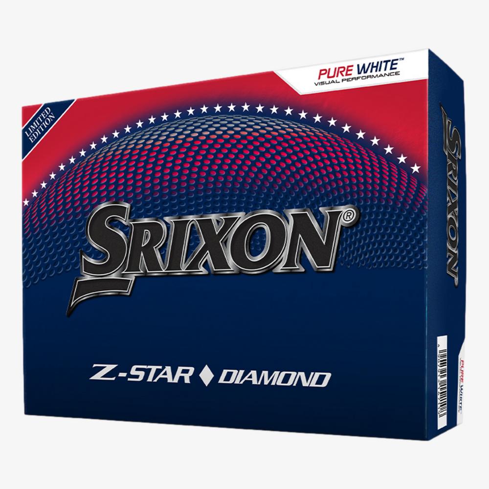Srixon Z-STAR DIAMOND 3 USA Theme Limited Edition packaging