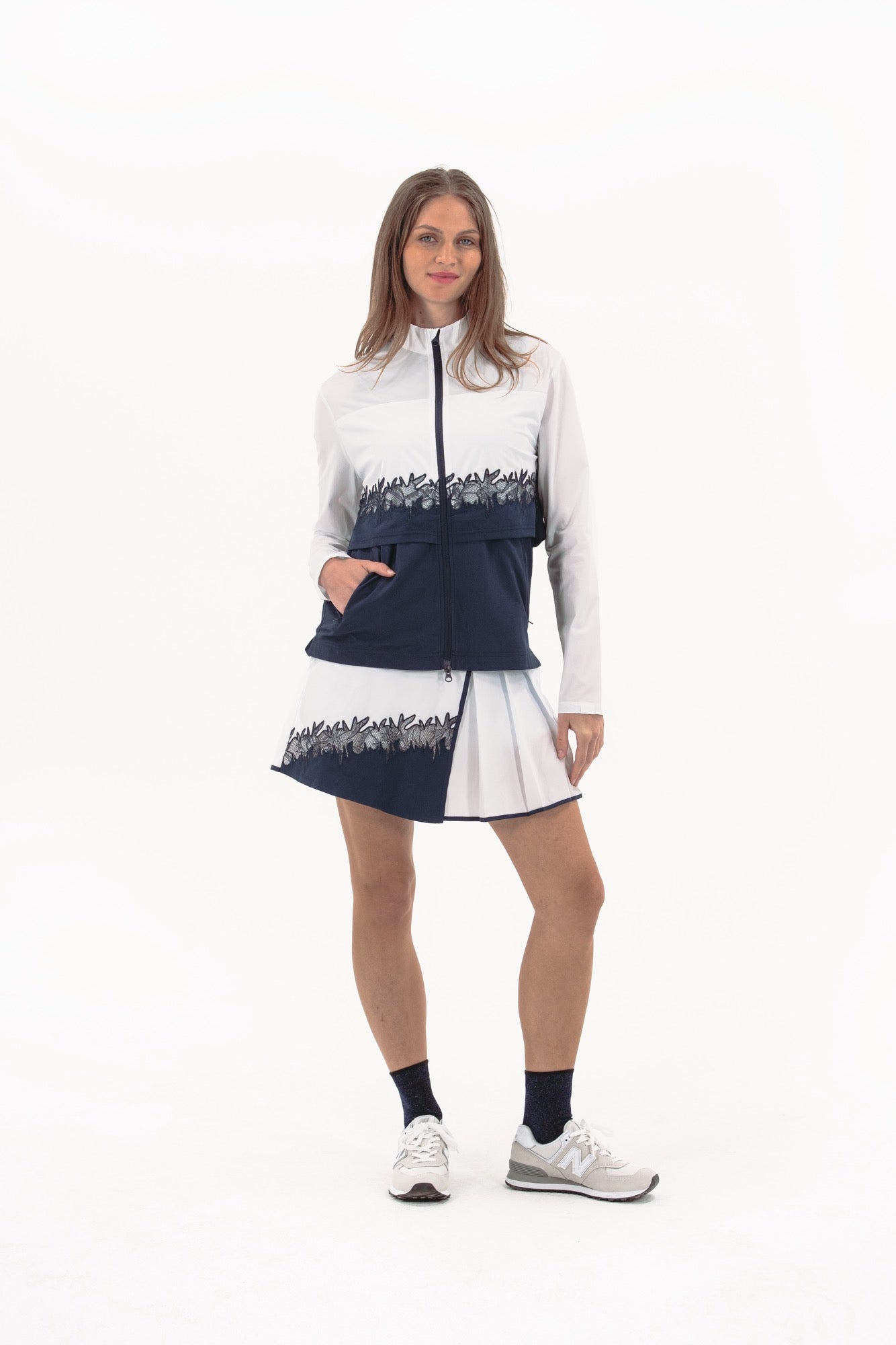 Foray - Lace Double Layer Jacket