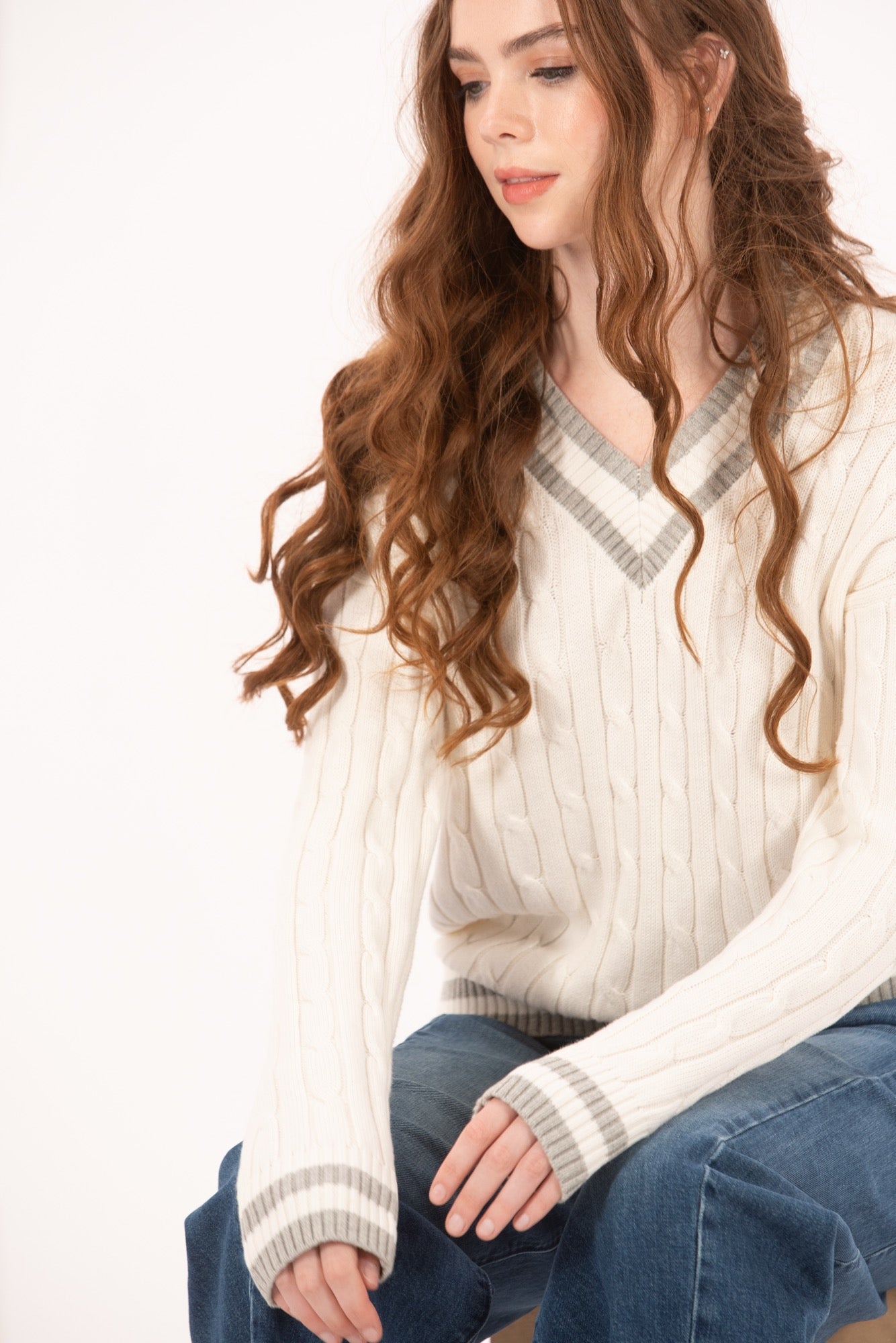 Foray - Heritage Cable Knit Sweater