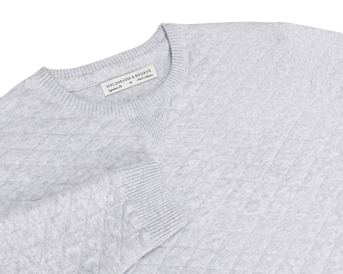 Ward Crewneck Sweater - Heathered Gray
