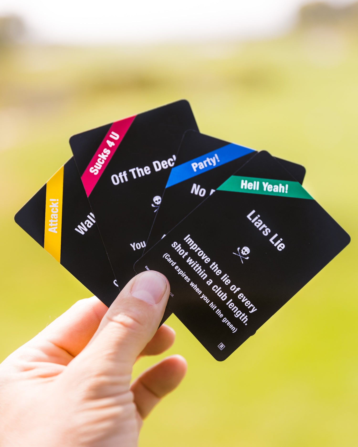 Bad Cards Fore Good Golfers (MAIN GAME)