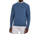Kennedy Crewneck - Heathered Pacific Blue