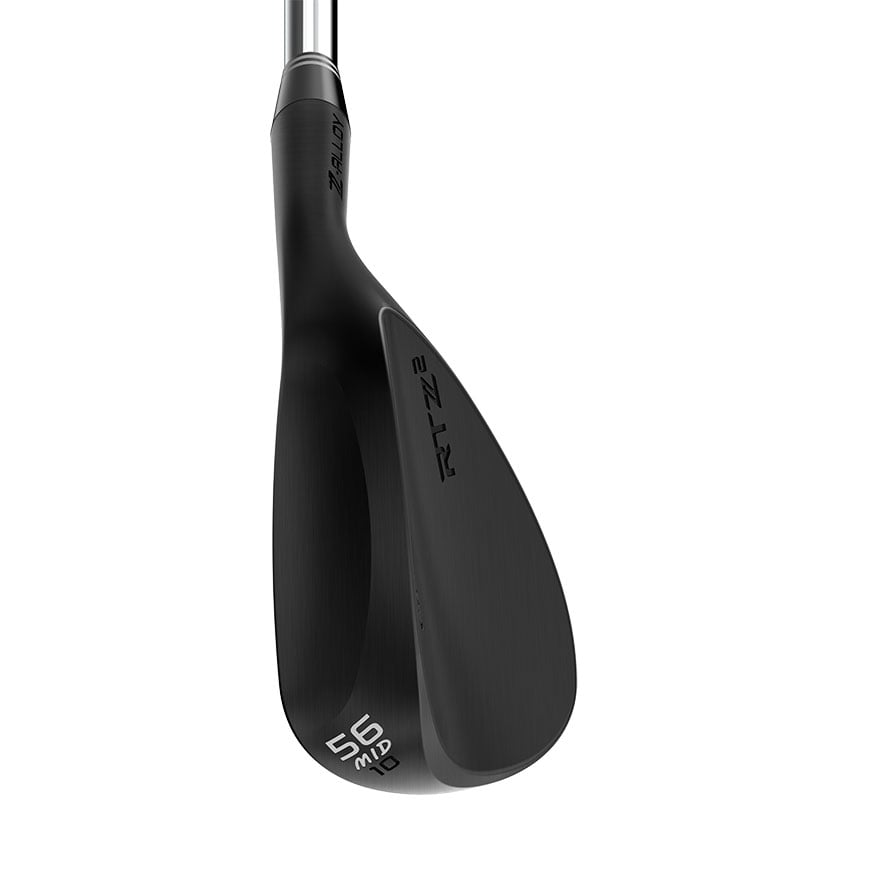 Cleveland RTZ 2 Wedge - Black Satin top