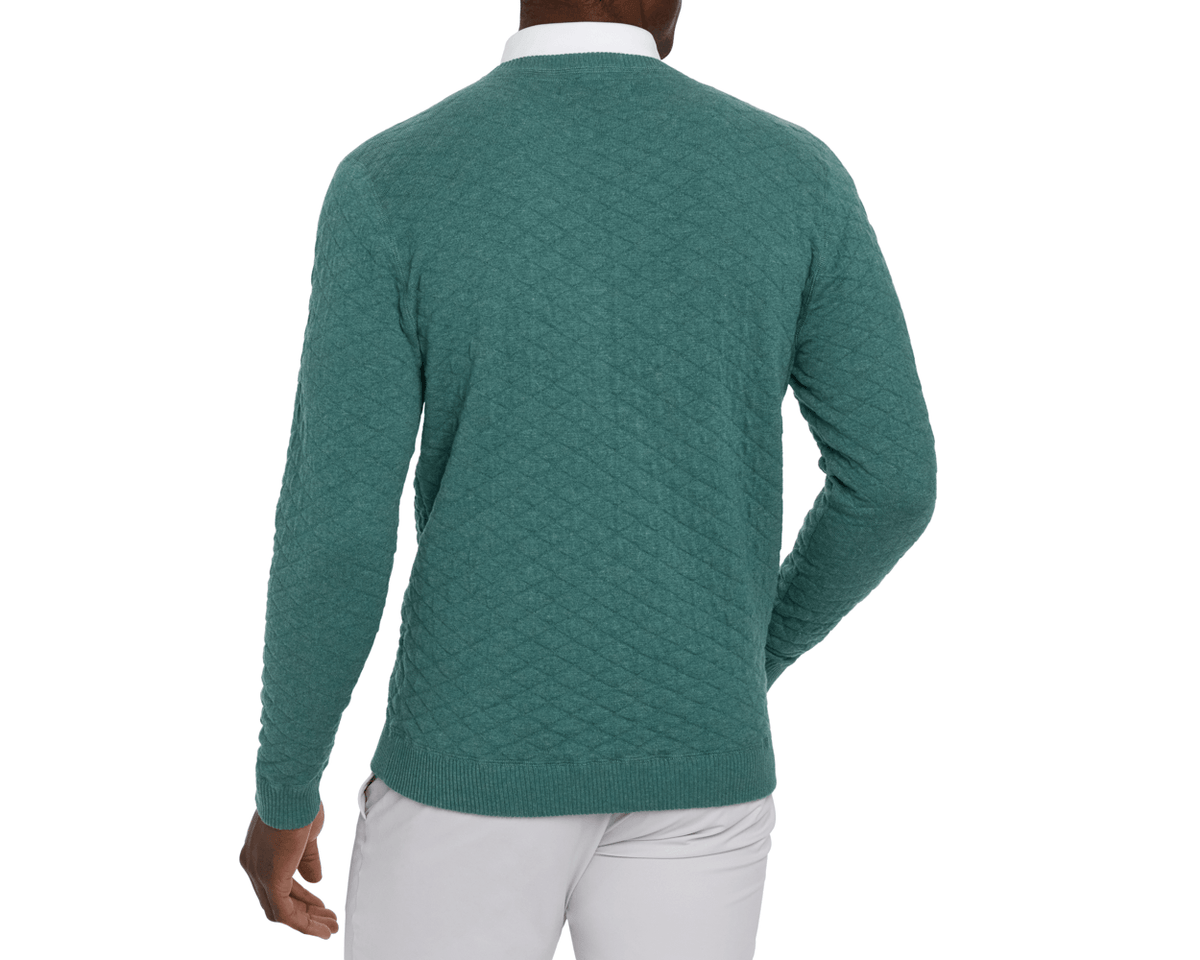Ward Crewneck Sweater - Heathered California Spruce