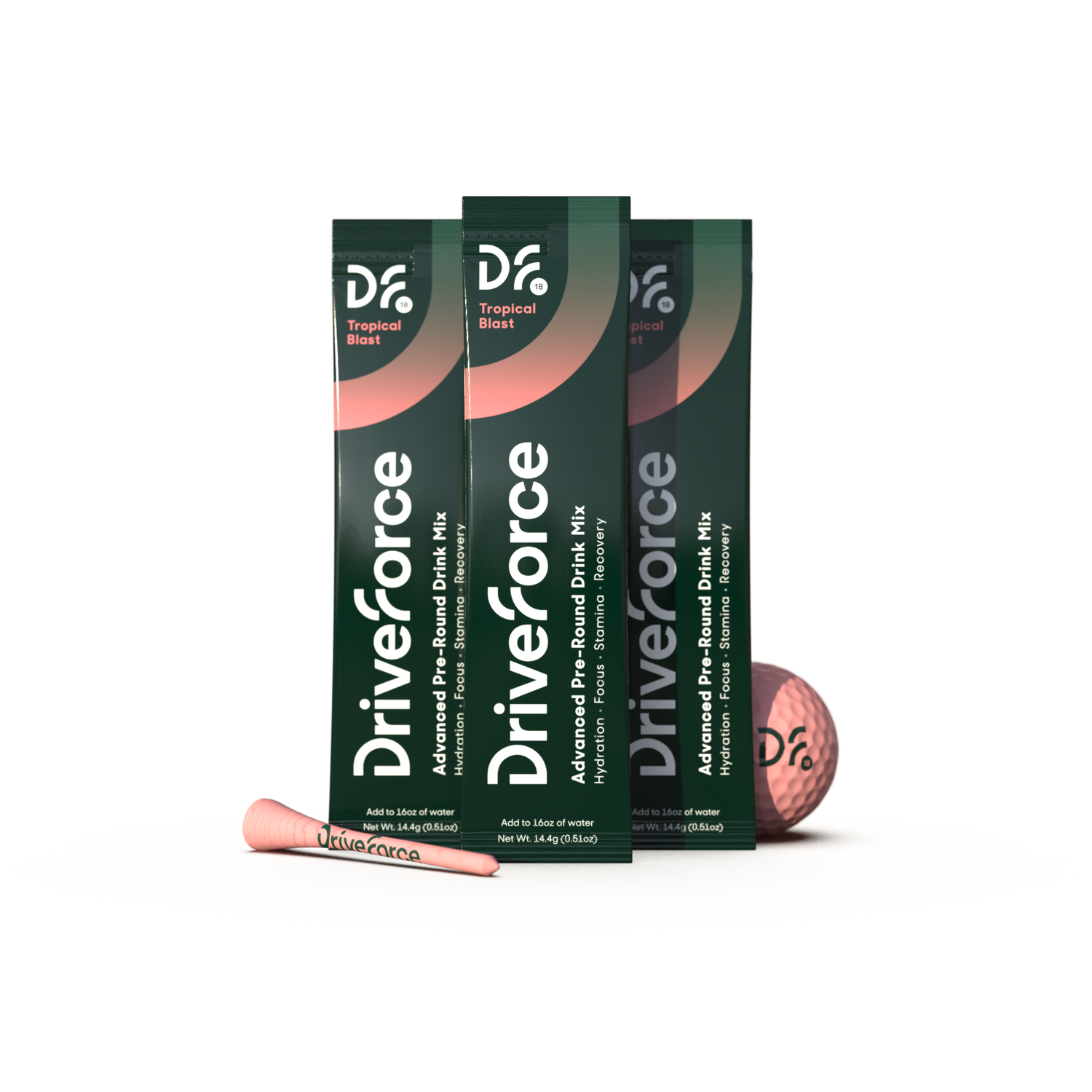 DF-18: Golf's First All-in-One Pre-Round Performance Drink