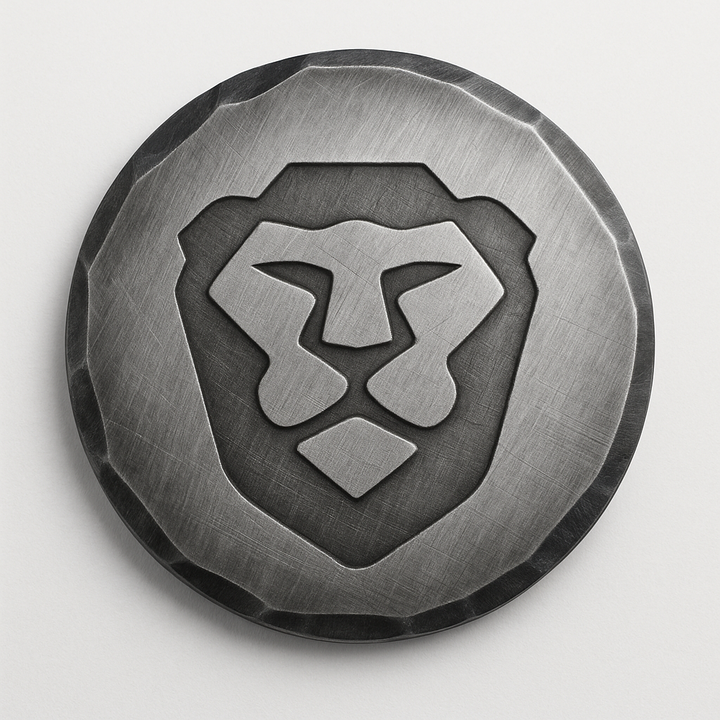 BRAVE | Hand Forged Steel Ball Mark