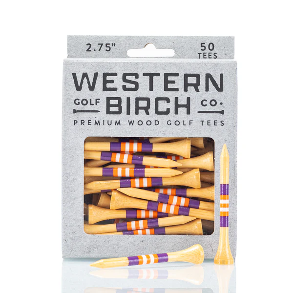 BRAVE | Western Birch White Wood 2.75in Tees